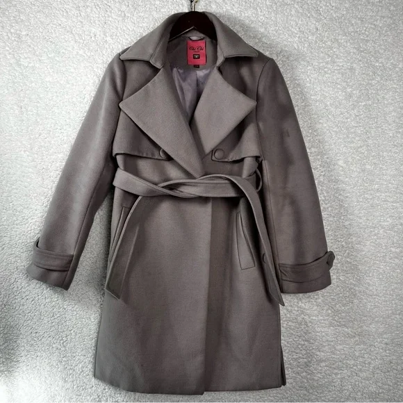 Grey trench coat womens uk 2025